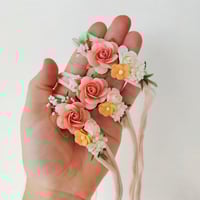 Image 2 of Headband éclat pêche 