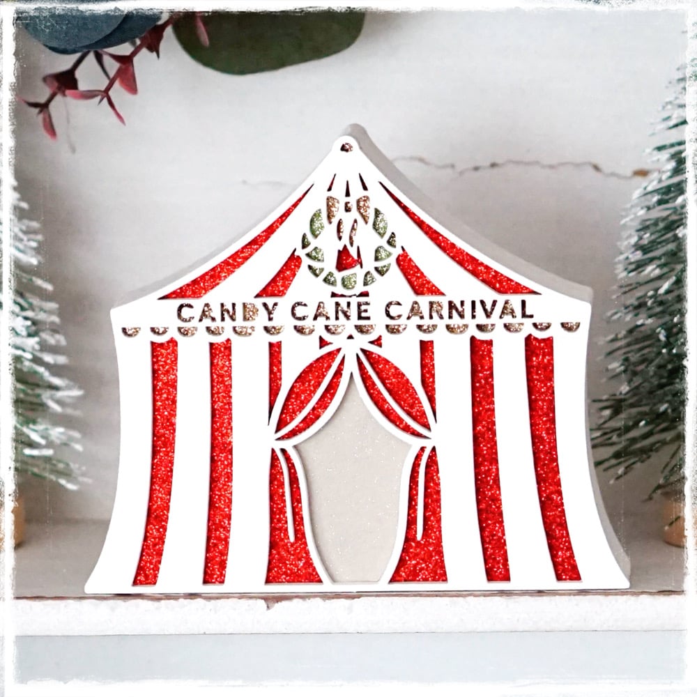 Image of PREORDER Candy Cane Carnival Big Top