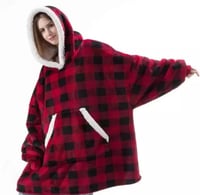 One size fits all Cozy blanket hoodie