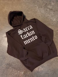 Brown SFM hoodie 