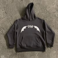 Image 1 of Darkwing Pullover in Grey & White