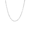 Silver Necklace & Bracelet Set