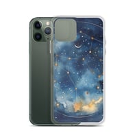 Image 5 of Celestial Constellation Night Sky Stars and Clouds Painting Clear Case for iPhone®