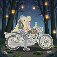 Image 1 of IN-STOCK - Biker - Rapunzel & Flynn