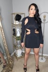 Fifth Element Cut out Mini Dress