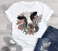 Floral Cow