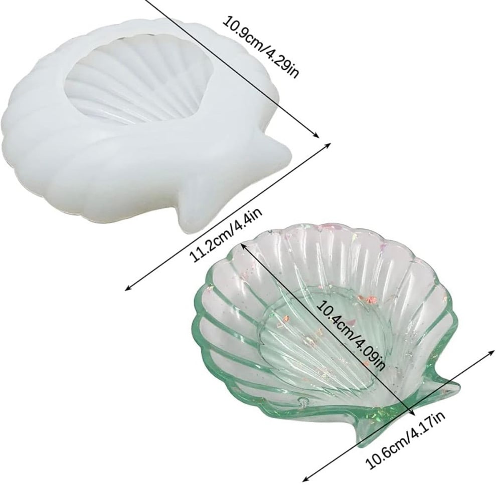 Image of White Clam shell for trinkets