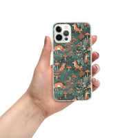 Image 12 of Boho Nature Cottagecore Inspired Fox Among Mushrooms Clear Case for iPhone®