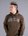 Origin 3M Reflective Hoodie - Brown