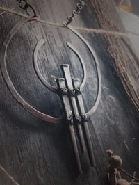 Image 2 of Hanmered copper & coffin nails 