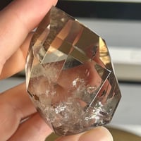 Image 4 of Smoky Quartz Faceted Flame (24A)