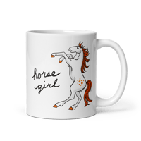 Image 1 of Horse Girl mug
