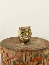 Image 1 of Petit hibou en laiton