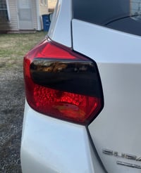 Image 3 of 2014-2017 Subaru Crosstrek Taillight Tint Overlays