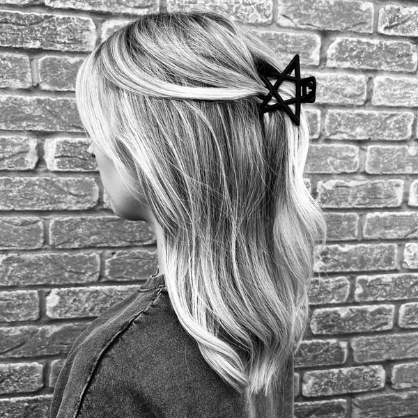 Image of Black Star Claw Hair Clip