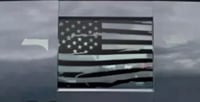 Image 3 of 2019+ Ram Sliding Window Distressed American Flag 