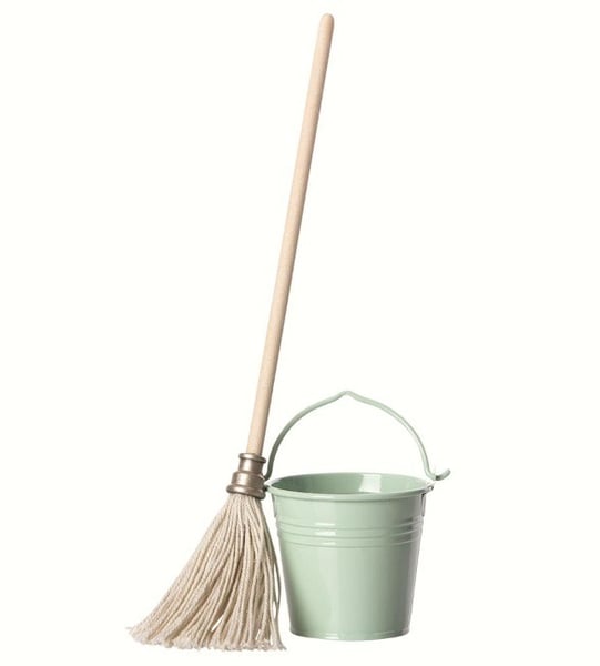 Image of Maileg - Bucket and Mop