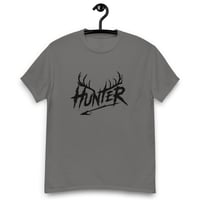 Image 5 of Unisex classic tee, Hunter Antlers T-Shirt | Deer Hunting Outdoor Graphic Tee