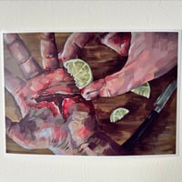 Image 4 of “I think I like the sting” fine art print