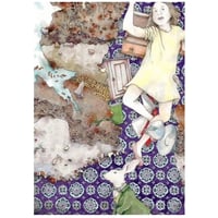 Alice In Wonderland Greetings Card
