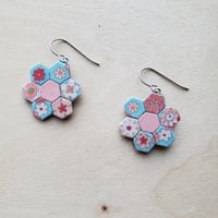 Pink and Blue Florals