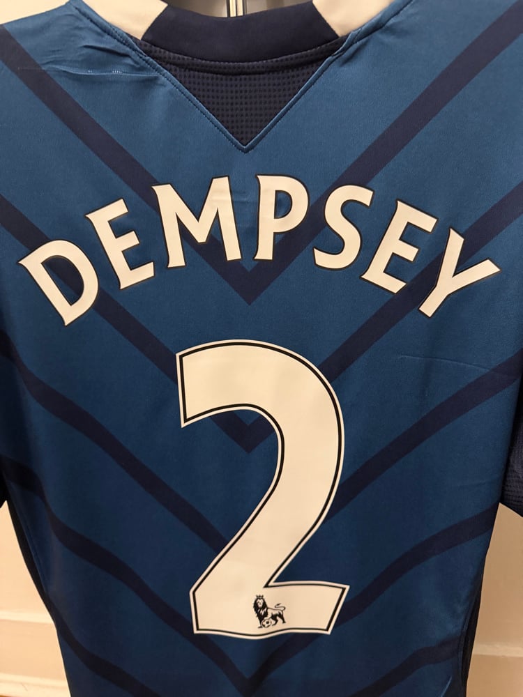 Image of PRE ORDER: Tottenham Hotspur “DEMPSEY 2” Away Shirt + PL patches (XL)