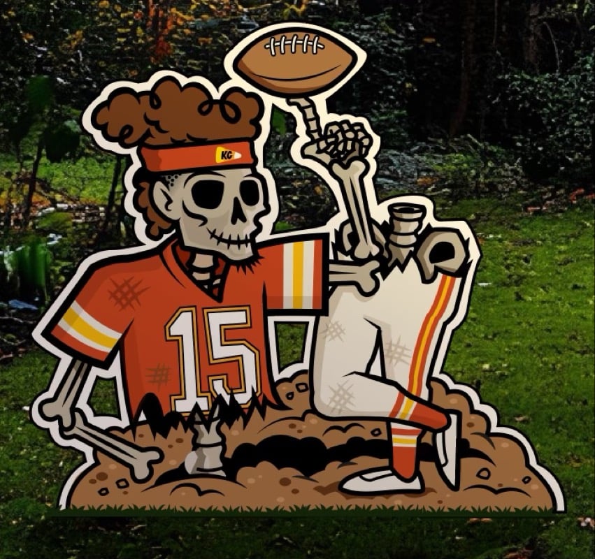 Image of Ma Bones Lawn Ornament