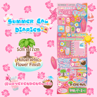 Image 1 of Summer Gal Diaries Sticker Sheet