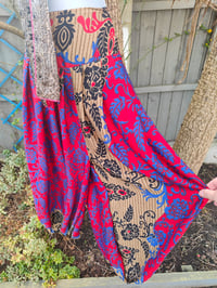 Image 3 of Milan Hareems/ Bloomer/ Balloon  trousers with matching head scarf - red blue black upto size 14 