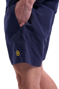 Image 2 of Warrillow swim shorts in Navy/ Yellow 2XL ONLY