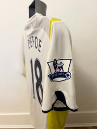 Image 8 of Tottenham Hotspur “DEFOE 18” 2009/10 Home Shirt + PL patches (M)