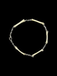 Image 2 of large cat bones bracelet
