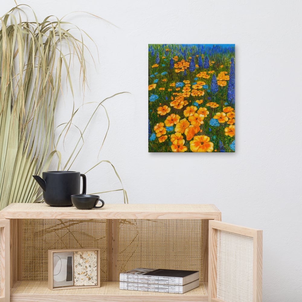 Image of Enchanted Meadow 2 - Print on Canvas