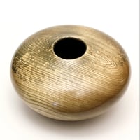 Image 1 of Ebonized Elm Wood Hollow Form
