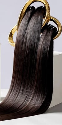 Image 1 of Grade A Straight Indian Virgin hair bundles 