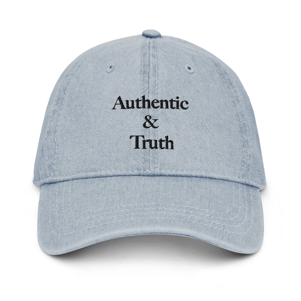 Image of Authentic & Truth Denim Hat