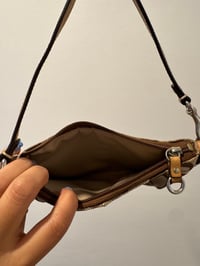 Image 3 of Vintage Coach Signature Demi Mini Pouch Handbag
