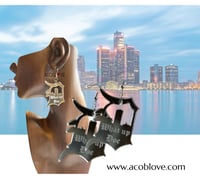 Image 1 of What Up Doe Detroit Earrings 