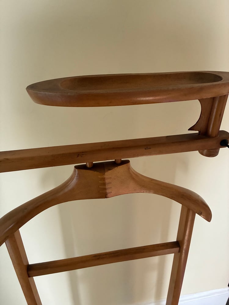 Image of Wooden Butlers Valet Stand