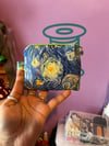 Starry night themed wallet 