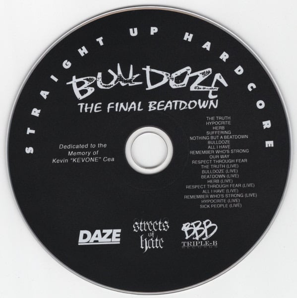 Image of Bulldoze - The Final Beatdown CD
