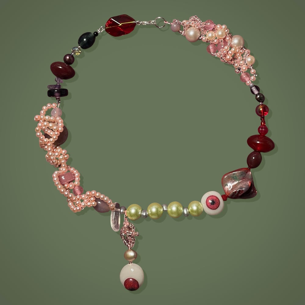 Image of innards necklace