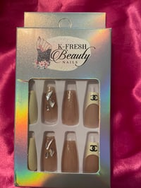 Nails - M/L Luxury Designer Chanel