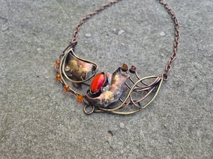 Fire  necklace 