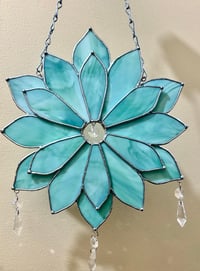 Image 1 of 3D Mint mandala 