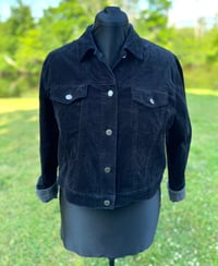 Image 4 of XL Black Denim Skull Jacket