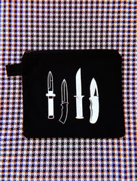 Image 1 of Knife Zipper Bags