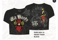 ED HARDY HEART TIGER MESH TEE