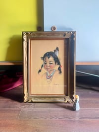 Image 1 of Pastel Portrait of a Little Girl