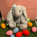 Image 2 of Glitter Embroidered Ear Bunny